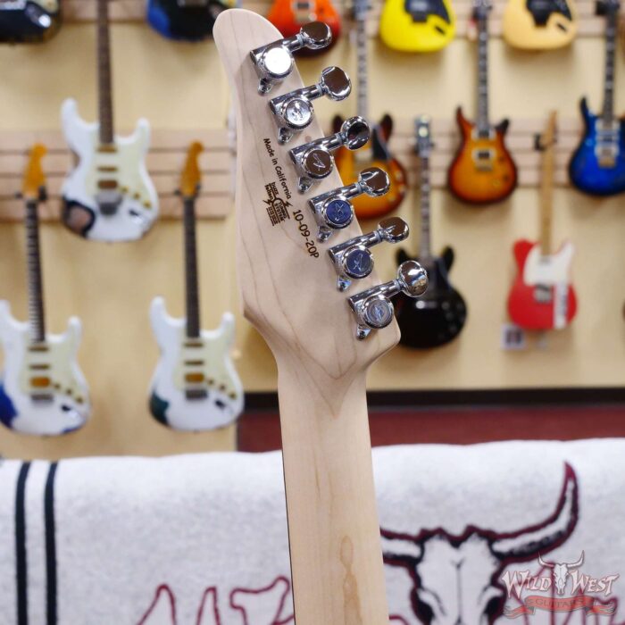 2020 Tom Anderson Am Pro HSS Maple Neck Rosewood Fingerboard Black w/ White Dog Hair - Image 10