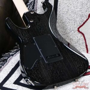 2020 Tom Anderson Am Pro HSS Maple Neck Rosewood Fingerboard Black w/ White Dog Hair - Image 12