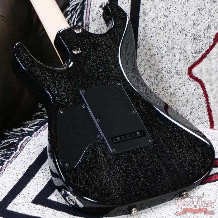 2020 Tom Anderson Am Pro HSS Maple Neck Rosewood Fingerboard Black w/ White Dog Hair - Image 12