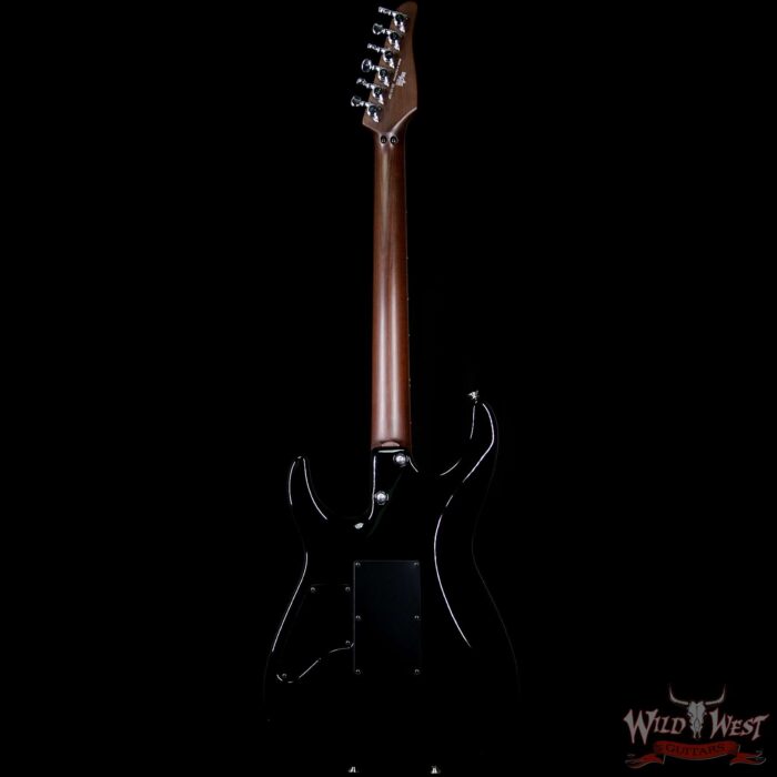 Tom Anderson Angel HSH Schaller Flame Top Chocolate Maple Neck Rosewood Board Natural Black to T-Red Burst with Binding - Image 5