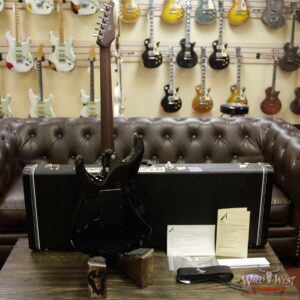 Tom Anderson Angel HSH Schaller Flame Top Chocolate Maple Neck Rosewood Board Natural Black to T-Red Burst with Binding - Image 13