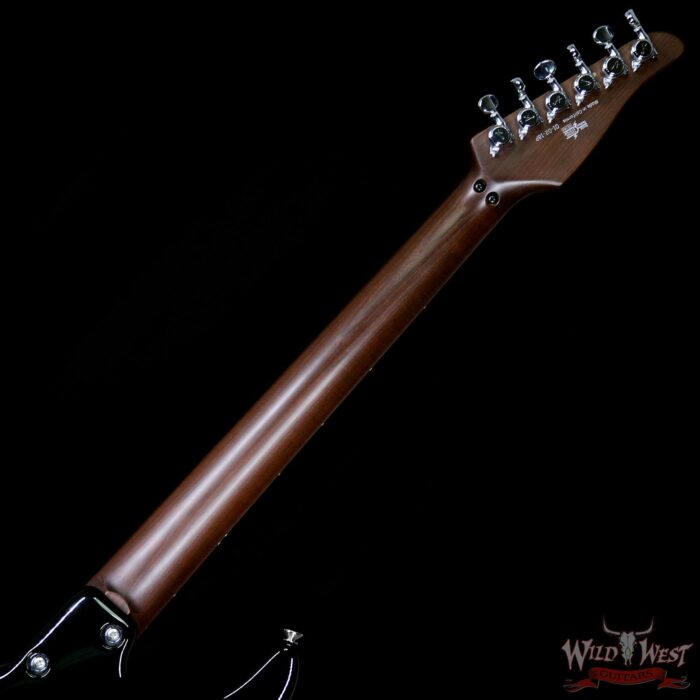 Tom Anderson Angel HSH Schaller Flame Top Chocolate Maple Neck Rosewood Board Natural Black to T-Red Burst with Binding - Image 10
