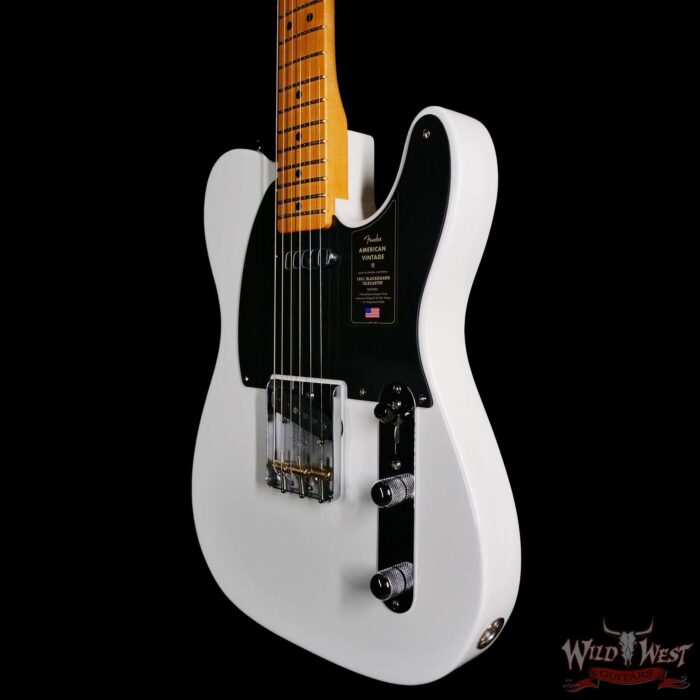 2025 Fender Limited Edition American Vintage II 1951 Telecaster Maple Fingerboard Prototype White 7.20 LBS - Image 3