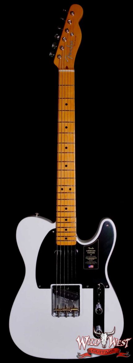 2025 Fender Limited Edition American Vintage II 1951 Telecaster Maple Fingerboard Prototype White 7.20 LBS