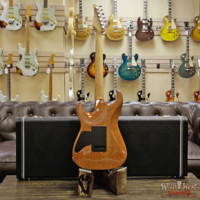 Tom Anderson Drop Top HSS Private Reserve Koa Top Mahogany Body Carmel Maple Neck Natural - Image 14