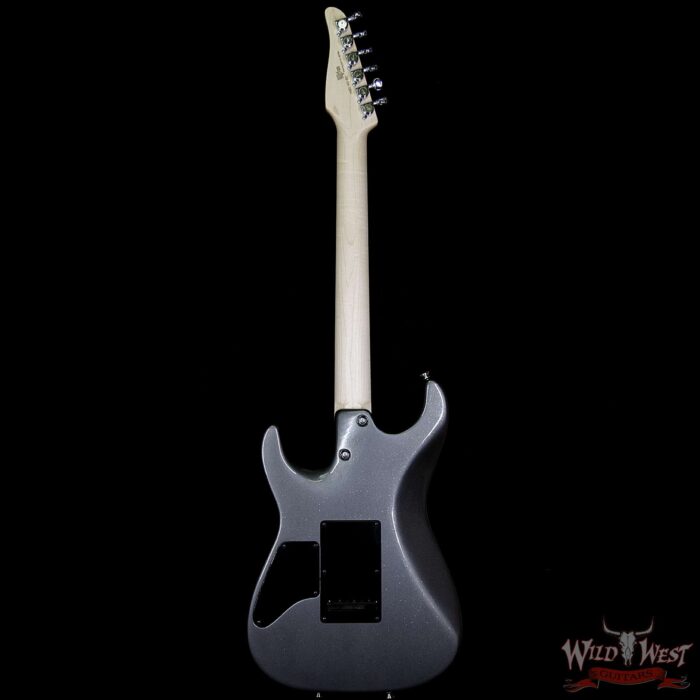 Tom Anderson Pro Am Chocolate Maple Neck & Fingerboard with VA Booster Sparkle Charcoal - Image 6