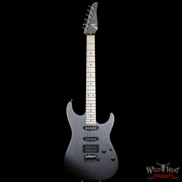 Tom Anderson Pro Am Chocolate Maple Neck & Fingerboard with VA Booster Sparkle Charcoal - Image 5