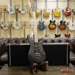 Tom Anderson Pro Am Chocolate Maple Neck & Fingerboard with VA Booster Sparkle Charcoal - Image 11