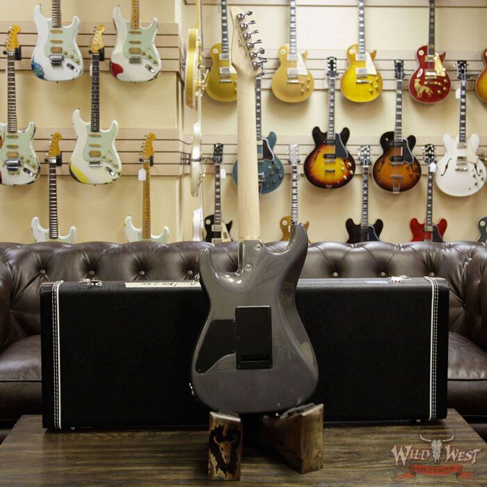 Tom Anderson Pro Am Chocolate Maple Neck & Fingerboard with VA Booster Sparkle Charcoal - Image 15