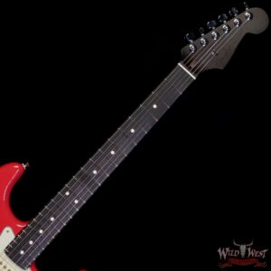 Fender USA Limited Edition American Professional Stratocaster Solid Rosewood Neck Fiesta Red - Image 4