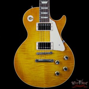 Preowned 2014 Gibson Custom Shop Standard Historic 1960 R0 Les Paul VOS Amber - Image 3