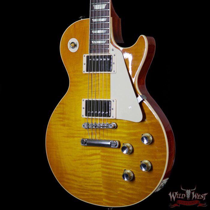 Preowned 2014 Gibson Custom Shop Standard Historic 1960 R0 Les Paul VOS Amber - Image 2