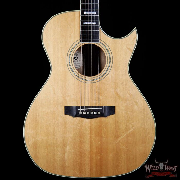 2012 Guild Special Run GSR F-47 Koa Cutaway Natural - Image 3