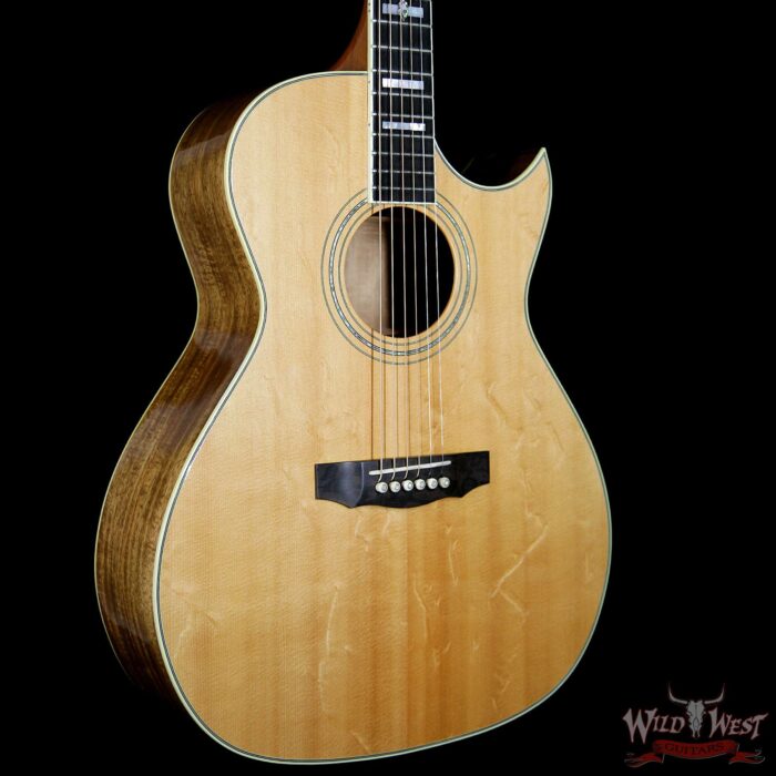 2012 Guild Special Run GSR F-47 Koa Cutaway Natural - Image 4