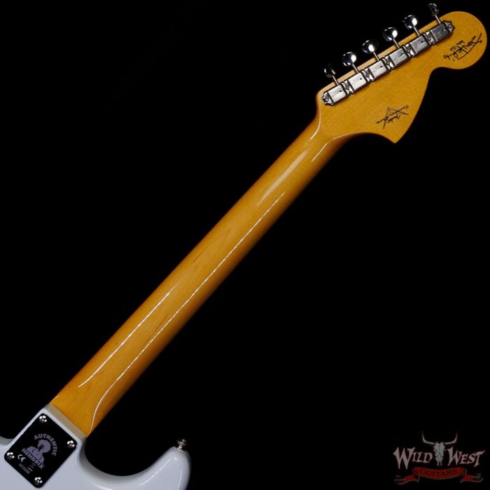 Fender Custom Shop Jimi Hendrix Voodoo Child Signature Stratocaster Maple Fingerboard NOS Olympic White - Image 5