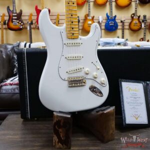 Fender Custom Shop Jimi Hendrix Voodoo Child Signature Stratocaster Maple Fingerboard NOS Olympic White - Image 8