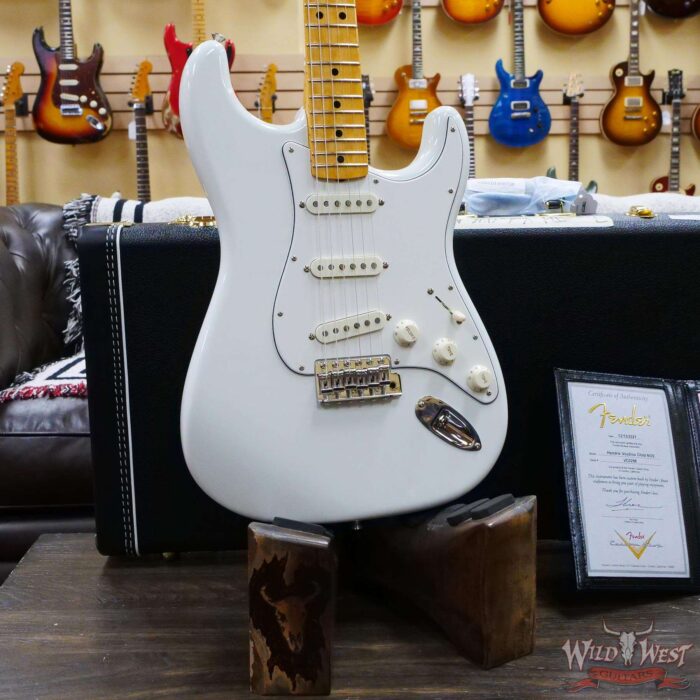 Fender Custom Shop Jimi Hendrix Voodoo Child Signature Stratocaster Maple Fingerboard NOS Olympic White - Image 8