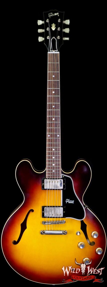 2020 NAMM Gibson Custom Shop 1961 ES-335 Dots Reissue VOS Vintage Burst