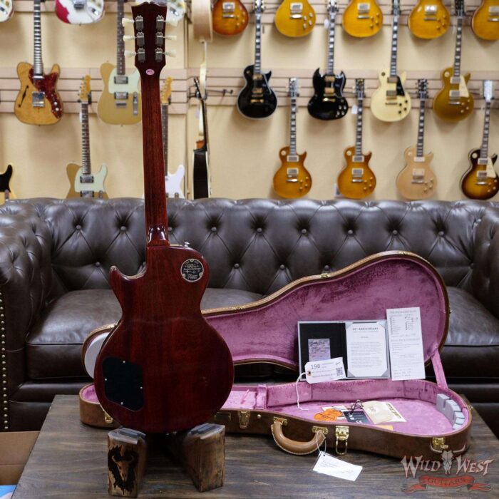 2020 NAMM Gibson Custom Shop 60th Anniversary 1960 Les Paul Standard VOS Washed Bourbon Burst 8.45 lbs - Image 10