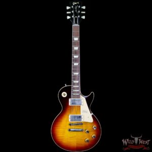 2020 NAMM Gibson Custom Shop 60th Anniversary 1960 Les Paul Standard VOS Washed Bourbon Burst 8.45 lbs - Image 3