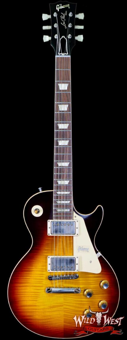 2020 NAMM Gibson Custom Shop 60th Anniversary 1960 Les Paul Standard VOS Washed Bourbon Burst 8.45 lbs