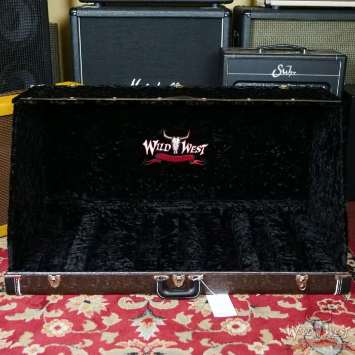 G&G Quality Case Wild West Guitar 7 Guitar Case Stand Western Tools with Black Interior - Image 3