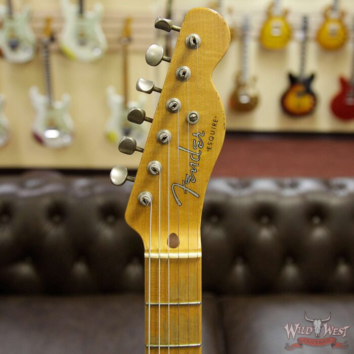 2006 Fender Custom Shop John English Masterbuilt 50s Stealth Esquire Relic - Image 10