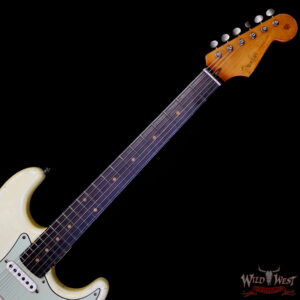 Fender Custom Shop Ron Jessurun Apprentice Built Modernized 1960 Stratocaster Relic Super Aged Olympic White 7.45 lbs - Image 4