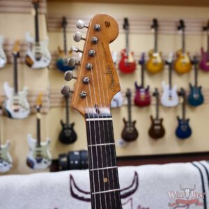 Fender Custom Shop Ron Jessurun Apprentice Built Modernized 1960 Stratocaster Relic Super Aged Olympic White 7.45 lbs - Image 14