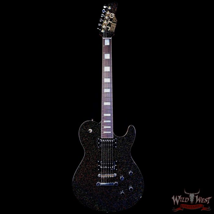 James Tyler JTG M1 (Mongoose) HH Set-Neck Maple Top Okoume Body & Neck Rosewood Fingerboard Black Metallic 7.55 lbs - Image 3