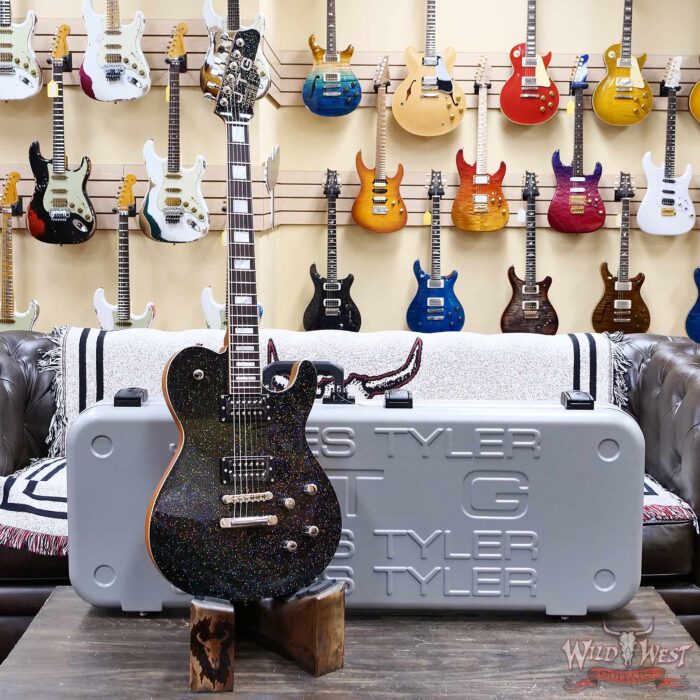 James Tyler JTG M1 (Mongoose) HH Set-Neck Maple Top Okoume Body & Neck Rosewood Fingerboard Black Metallic 7.55 lbs - Image 7