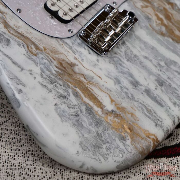James Tyler USA Studio Elite HD HSS Rosewood Fingerboard Standard '64 Neck White Shmear 7.55 lbs - Image 9