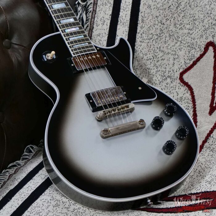 Gibson Custom Shop M2M Les Paul Custom VOS Silverburst 9.70 lbs - Image 7