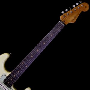 Fender Custom Shop Ron Jessurun Apprentice Built Modernized 1960 Stratocaster Relic Super Aged Olympic White 7.45 lbs - Image 4