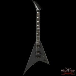 Jackson American Series Rhoads RR24 HT Hardtail Ebony Fingerboard Satin Black 7.10 lbs - Image 3