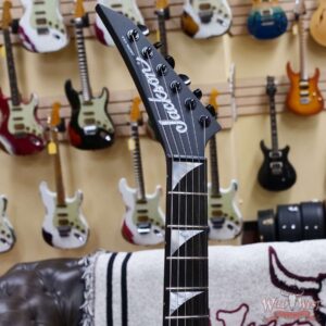 Jackson American Series Rhoads RR24 HT Hardtail Ebony Fingerboard Satin Black 7.10 lbs - Image 5