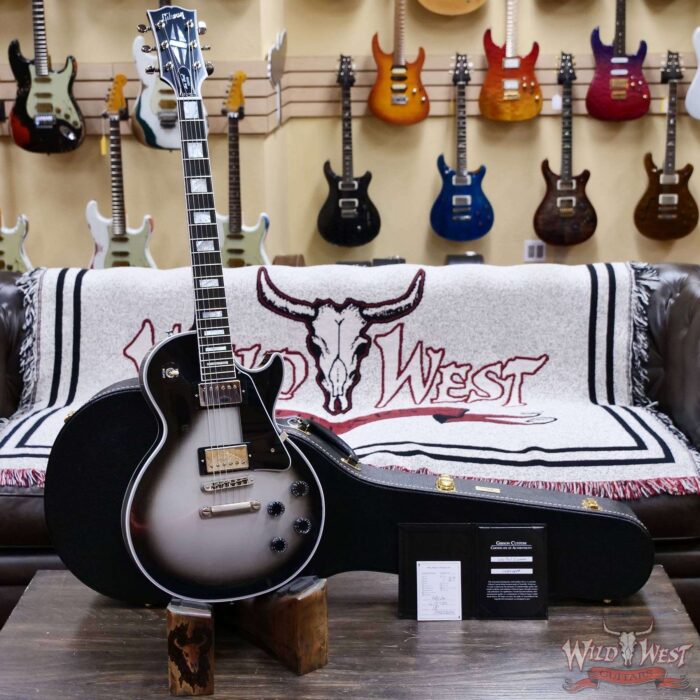 Gibson Custom Shop M2M Les Paul Custom VOS Silverburst 9.70 lbs - Image 5