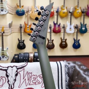 Jackson American Series Rhoads RR24 FR Floyd Rose Ebony Fingerboard Matte Army Drab 7.95 lbs - Image 8