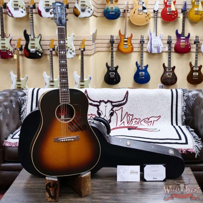 Gibson Acoustic Custom Shop 1936 Advanced Jumbo Vintage Sunburst 4.30 lbs - Image 4
