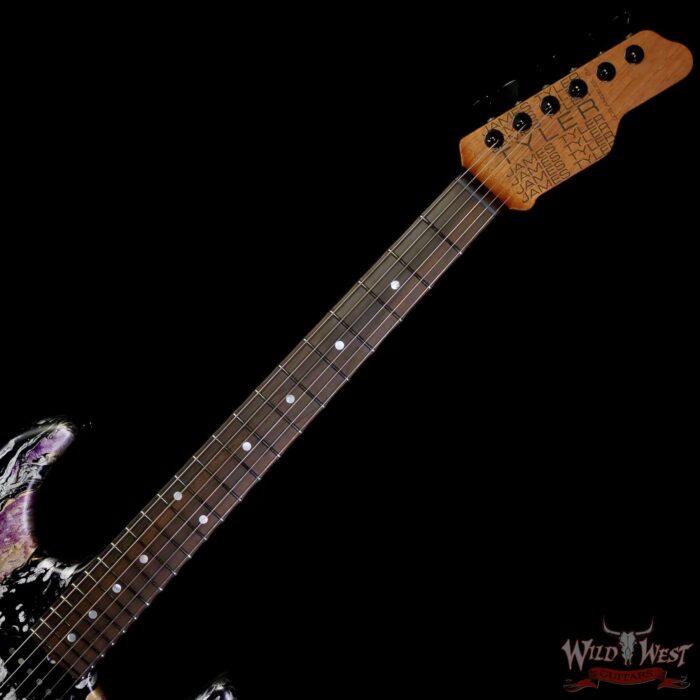 James Tyler USA Studio Elite HD HSS Ziricote Fingerboard Standard '59 Neck Emperor Shmear 7.70 lbs - Image 4