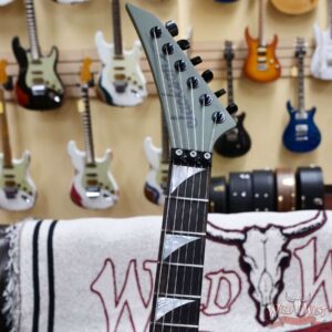 Jackson American Series Rhoads RR24 FR Floyd Rose Ebony Fingerboard Matte Army Drab 7.95 lbs - Image 5