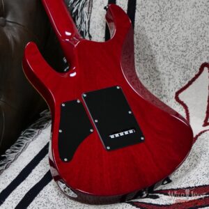 Suhr Custom Set Neck Modern HSH Spalt Maple Top Blower Switch 24 Stainless Steel Frets Tran Caramel with Cherry Back 7.70 lbs - Image 11
