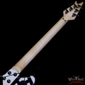 EVH Custom Shop USA Special Edition Wolfgang EVH Stripes White/Black Relic 7.60 lbs - Image 5