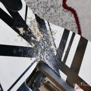 EVH Custom Shop USA Special Edition Wolfgang EVH Stripes White/Black Relic 7.60 lbs - Image 13