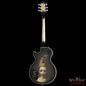 Epiphone Adam Jones Les Paul Custom Art Collection Mark Ryden’s “Queen Bee” Antique Silverburst 9.80 lbs - Image 3