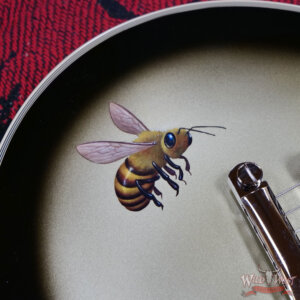 Epiphone Adam Jones Les Paul Custom Art Collection Mark Ryden’s “Queen Bee” Antique Silverburst 9.80 lbs - Image 7