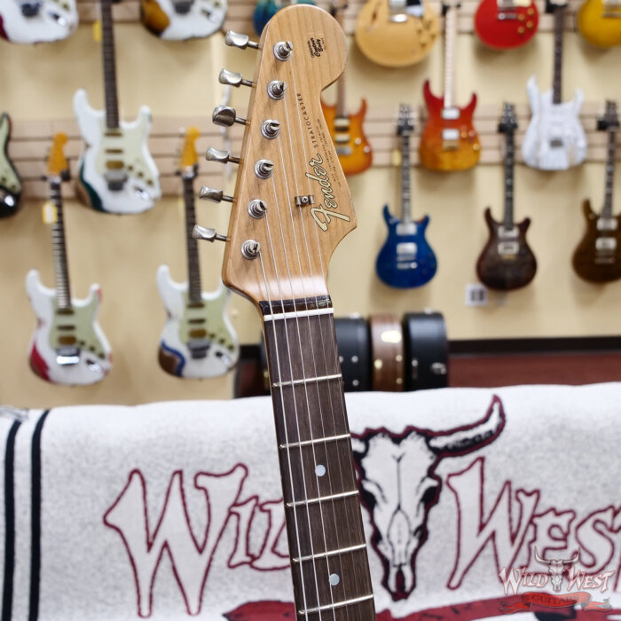 Fender Custom Shop Andy Hicks Masterbuilt 1964 Stratocaster Brazilian Rosewood Josefina Hand-Wound Pickups Joueneyman Relic Target 3 Tone Sunburst (US Only / No International Shipping) - Image 9
