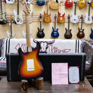 Fender Custom Shop Andy Hicks Masterbuilt 1964 Stratocaster Brazilian Rosewood Josefina Hand-Wound Pickups Joueneyman Relic Target 3 Tone Sunburst (US Only / No International Shipping) - Image 12