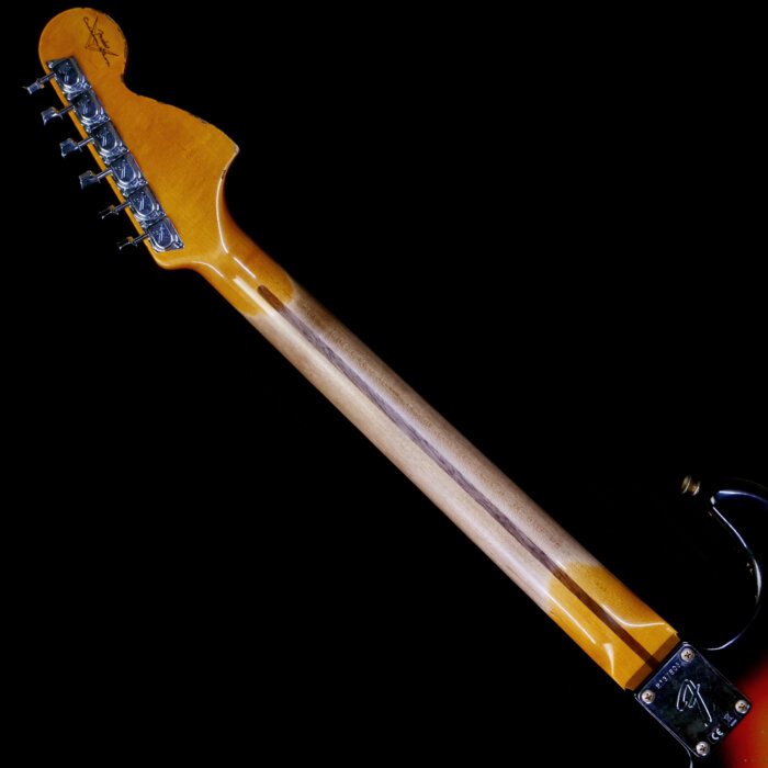 Fender Custom Shop 2025 Dealer Event #160 1969 Stratocaster Maple Neck Heavy Relic Aged 3 Tone Sunburst 7.80 lbs - Image 5