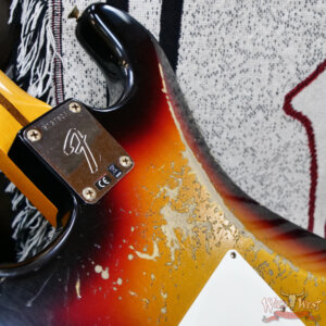 Fender Custom Shop 2025 Dealer Event #160 1969 Stratocaster Maple Neck Heavy Relic Aged 3 Tone Sunburst 7.80 lbs - Image 15